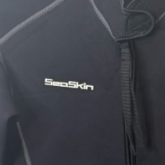 SeaSkin Black long sleeve/pants wetsuit - Men’s Large - Picture 2 of 6